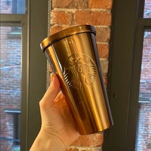 🍓3/$20🍓 Starbucks Copper Tumbler *NO STRAW*